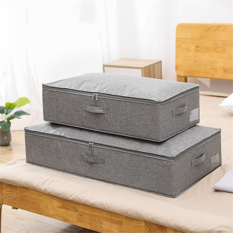 Space-Saving Dust Proof Storage Box - Folds Flat, Washes Easy™