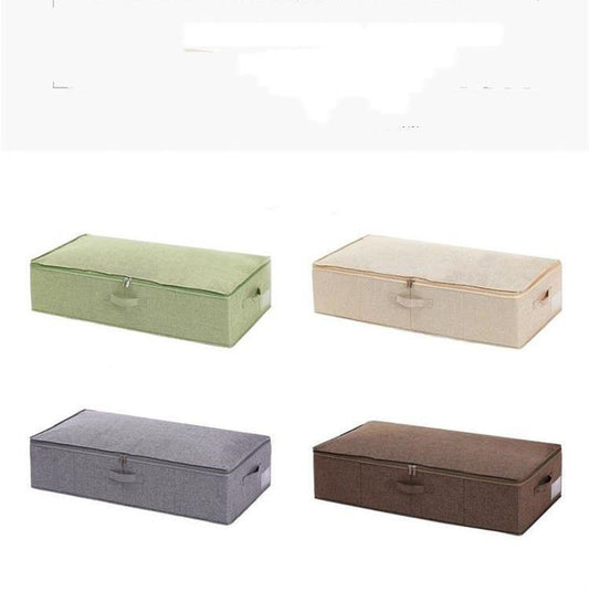 Space-Saving Dust Proof Storage Box - Folds Flat, Washes Easy™