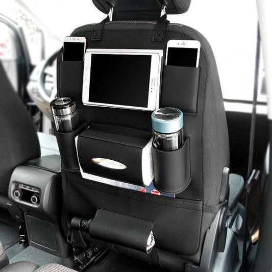 HQ Leather Car Seat Organizer Keep Your Essentials Within Reach™