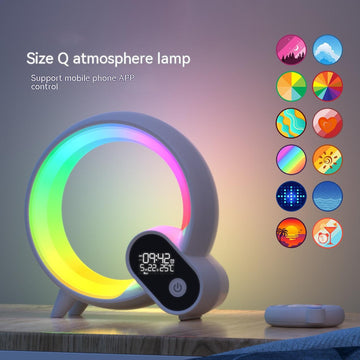 Creative Q Light Sunrise Alarm Clock with Bluetooth Audio & Mood Lighting™